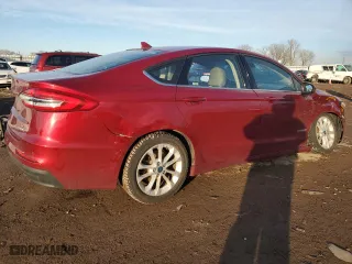 2019 Ford Fusion Hybrid SE with VIN 3FA6P0LU1KR187648, listed as a Copart auction lot 44356945 with 110,163 mi miles and Salvage Title. Bid and sale history available at carsss.com. Image 3.