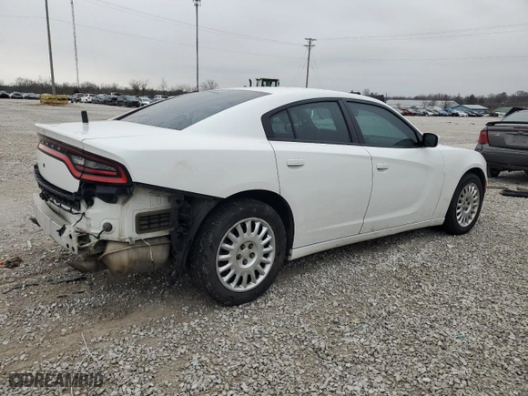2016 Dodge Charger Police with VIN 2C3CDXKT8GH211698, listed as a Copart auction lot 43818345 with 191,951 mi miles and Salvage Title. Bid and sale history available at carsss.com. Image 3.