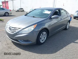 2011 Hyundai Sonata GLS with VIN 5NPEB4AC3BH032401, listed as a IAAI auction lot 42215100 with 159,178 mi miles and . Bid and sale history available at DreamBid. Image 2.
