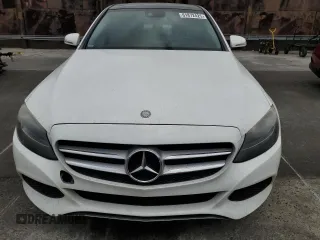 2016 Mercedes-Benz C 300 with VIN 55SWF4JB3GU155989, listed as a Copart auction lot 61872425 with 132,637 mi miles and Salvage title. Bid and sale history available at DreamBid. Image 5.