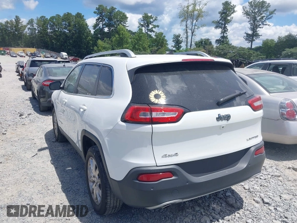 2016 Jeep Cherokee Limited с VIN 1C4PJMDB6GW142956, выставлен на аукционе IAAI как лот 42779783 с пробегом 136 836 миль миль и . История ставок и продаж доступна на DreamBid. Изображение 3.