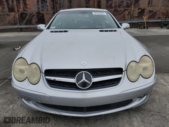 2003 Mercedes-Benz SL 500 with VIN WDBSK75FX3F042197, listed as a Copart auction lot 59703925 with Not provided miles and Clean title. Bid and sale history available at DreamBid. Image 5.