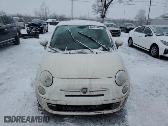 2012 FIAT 500 Pop with VIN 3C3CFFAR4CT297832, listed as a Copart auction lot 86092284 with 134,413 mi miles and Clean Title. Bid and sale history available at carsss.com. Image 5.