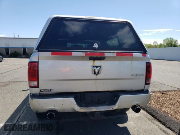 2012 Ram 1500 Express with VIN 1C6RD7FT3CS346470, listed as a Copart auction lot 55893755 with 172,575 mi miles and Clean title. Bid and sale history available at DreamBid. Image 6.