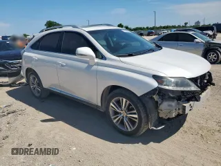 2015 Lexus RX 350 with VIN 2T2ZK1BA4FC196595, listed as a Copart auction lot 57818935 with 98,287 mi miles and Salvage title. Bid and sale history available at DreamBid. Image 4.
