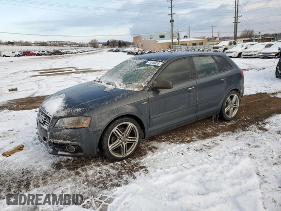 2013 Audi A3 Premium Plus with VIN WAUKJAFM7DA010057, listed as a Copart auction lot 41340435 with 117,319 mi miles and Clean title. Bid and sale history available at DreamBid. Image 1.