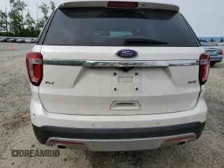 2016 Ford Explorer XLT with VIN 1FM5K8D84GGA10011, listed as a Copart auction lot 56242295 with 63,743 mi miles and Salvage Title. Bid and sale history available at DreamBid. Image 6.
