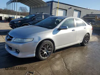 2005 Acura TSX with VIN JH4CL95985C020372, listed as a Copart auction lot 87284684 with 295,848 mi miles and Salvage Title. Bid and sale history available at DreamBid. Image 1.