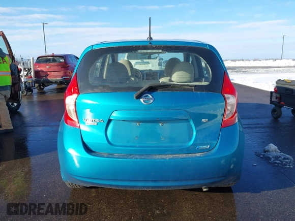 2014 Nissan Note S Plus with VIN 3N1CE2CP1EL407552, listed as a IAAI auction lot 41740957 with 64,577 mi miles and . Bid and sale history available at DreamBid. Image 16.