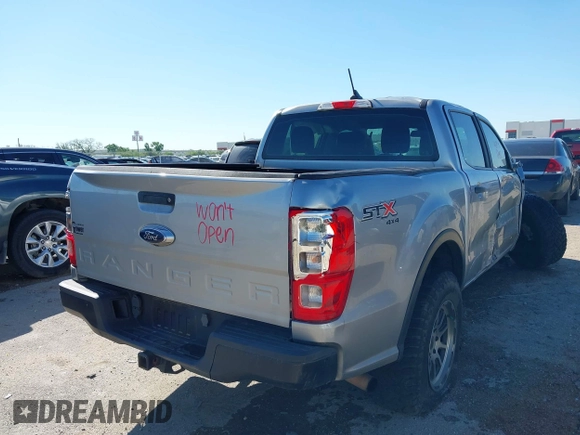 2020 Ford Ranger XL with VIN 1FTER4FH9LLA76691, listed as a IAAI auction lot 42066878 with 95,214 mi miles and . Bid and sale history available at DreamBid. Image 4.