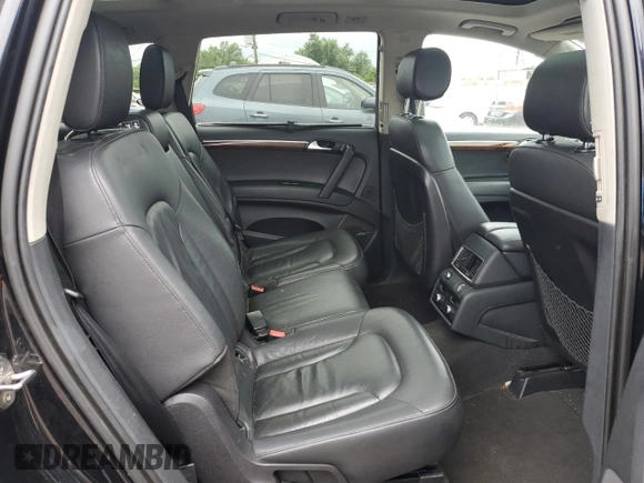 2013 Audi Q7 Premium Plus with VIN WA1LGAFE3DD016266, listed as a Copart auction lot 62180935 with 180,937 mi miles and Clean title. Bid and sale history available at DreamBid. Image 11.