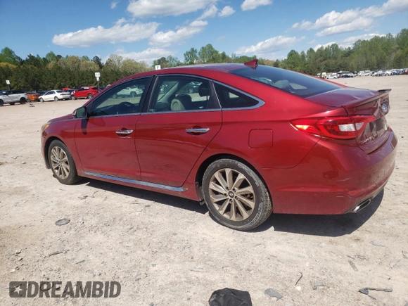 2015 Hyundai Sonata 2.4L Sport with VIN 5NPE34AF5FH050735, listed as a Copart auction lot 52588225 with 152,426 mi miles and Clean Title. Bid and sale history available at carsss.com. Image 2.