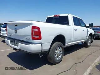 2023 Ram 2500 Laramie with VIN 3C6UR5FL2PG559276, listed as a IAAI auction lot 42281324 with 23,526 mi miles and . Bid and sale history available at DreamBid. Image 4.