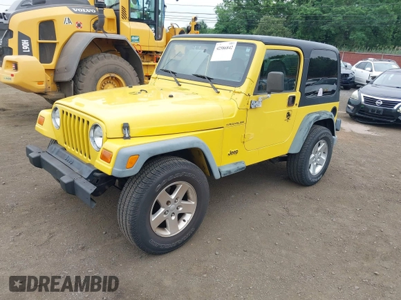 2000 Jeep Wrangler SE with VIN 1J4FA29P6YP770414, listed as a IAAI auction lot 42586842 with 289,774 mi miles and . Bid and sale history available at DreamBid. Image 2.
