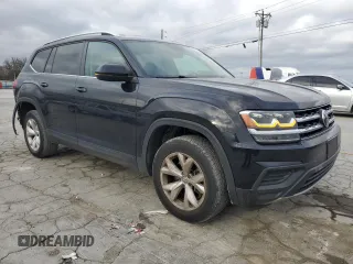 2019 Volkswagen Atlas S with VIN 1V2GR2CA6KC543907, listed as a Copart auction lot 49256425 with 81,240 mi miles and Salvage title. Bid and sale history available at DreamBid. Image 4.
