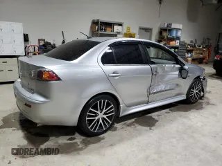 2017 Mitsubishi Lancer ES with VIN JA32V2FW8HU006553, listed as a Copart auction lot 42328995 with 129,160 mi miles and Salvage Title. Bid and sale history available at carsss.com. Image 3.