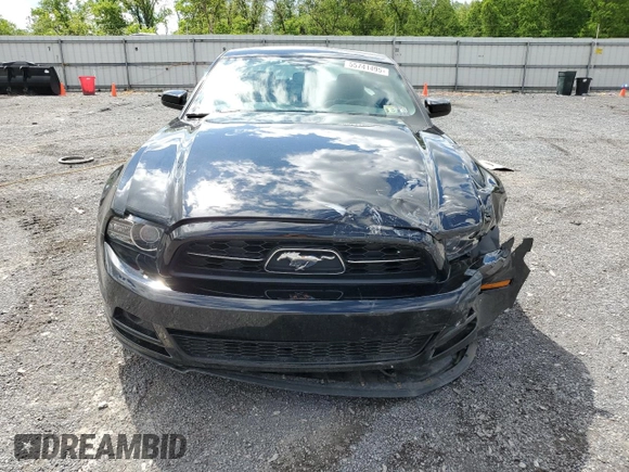 2014 Ford Mustang V6 with VIN 1ZVBP8AM9E5244581, listed as a Copart auction lot 55741495 with 78,705 mi miles and Salvage Title. Bid and sale history available at DreamBid. Image 5.