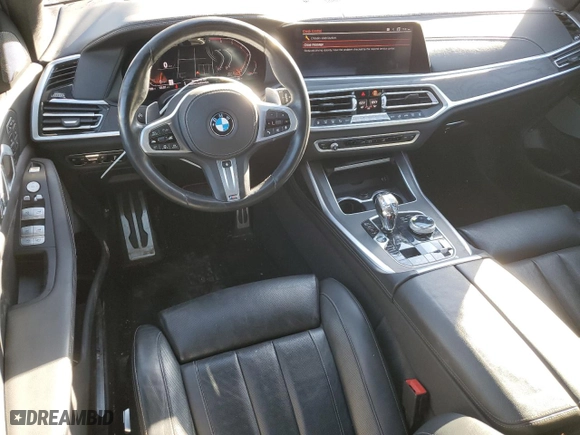 2019 BMW X7 xDrive50i with VIN 5UXCX4C58KLS39108, listed as a Copart auction lot 42416005 with 94,177 mi miles and Salvage Title. Bid and sale history available at carsss.com. Image 8.