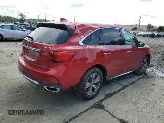 2019 Acura MDX with VIN 5J8YD4H34KL030165, listed as a Copart auction lot 62636695 with 64,753 mi miles and Salvage title. Bid and sale history available at DreamBid. Image 3.