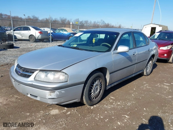 2002 Chevrolet Impala with VIN 2G1WF55K629196690, listed as a IAAI auction lot 41552174 with 229,840 mi miles. Bid and sale history available at carsss.com. Image 2.