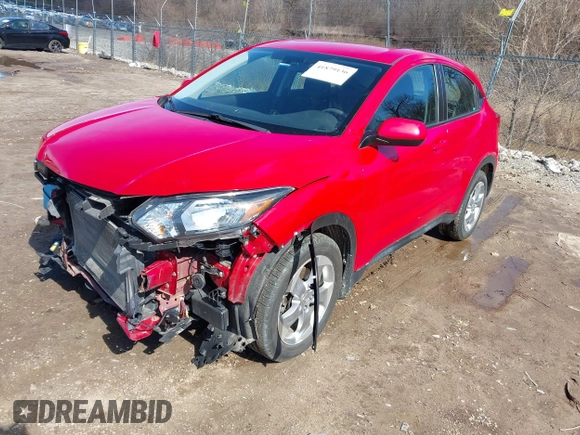 2017 Honda HR-V LX with VIN 3CZRU6H32HM700330, listed as a IAAI auction lot 41879136 with 90,629 mi miles. Bid and sale history available at carsss.com. Image 2.