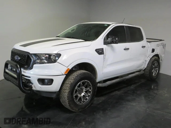2019 Ford Ranger XL with VIN 1FTER4EH4KLB08642, listed as a Copart auction lot 44737495 with 78,477 mi miles and Salvage Title. Bid and sale history available at carsss.com. Image 2.
