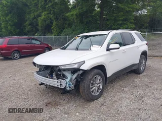 2023 Chevrolet Traverse LT Cloth with VIN 1GNERGKW0PJ175592, listed as a IAAI auction lot 42531153 with 15,045 mi miles and . Bid and sale history available at DreamBid. Image 2.