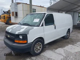 2012 Chevrolet Express Cargo with VIN 1GCSGAFX1C1138823, listed as a IAAI auction lot 42505846 with 226,032 mi miles and . Bid and sale history available at DreamBid. Image 2.