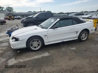 1998 Ford Mustang GT с VIN 1FAFP45X1WF263449, выставлен на аукционе Copart как лот 55851015 с пробегом 131 937 миль миль и Списание • Salvage title. История ставок и продаж доступна на DreamBid. Изображение 1.