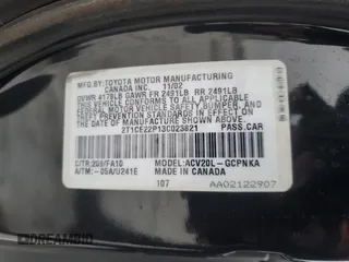 2003 Toyota Solara SE with VIN 2T1CE22P13C023821, listed as a Copart auction lot 88901905 with 176,309 mi miles and Salvage Title. Bid and sale history available at carsss.com. Image 12.