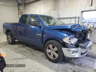 2009 Dodge 1500 SLT with VIN 1D3HB18T79S727243, listed as a Copart auction lot 84895954 with 144,985 mi miles and Salvage title. Bid and sale history available at DreamBid. Image 4.