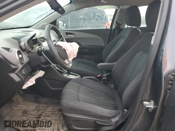 2013 Chevrolet Sonic LT with VIN 1G1JC6SBXD4121722, listed as a Copart auction lot 44824185 with 0 mi miles and Salvage Title. Bid and sale history available at carsss.com. Image 7.
