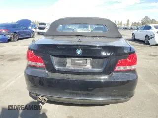 2009 BMW 1 Series 128i with VIN WBAUN13529VH81121, listed as a Copart auction lot 77849094 with 30,756 mi miles and Salvage Title. Bid and sale history available at DreamBid. Image 6.
