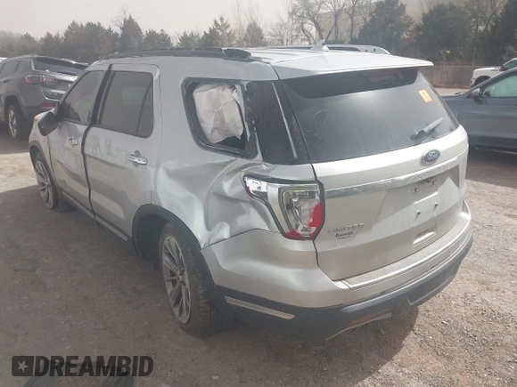 2018 Ford Explorer Limited with VIN 1FM5K7F82JGA46942, listed as a IAAI auction lot 41786517 with 153,516 mi miles and . Bid and sale history available at carsss.com. Image 3.