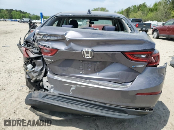 2019 Honda Insight EX with VIN 19XZE4F54KE008079, listed as a Copart auction lot 53714285 with 132,926 mi miles and Salvage Title. Bid and sale history available at DreamBid. Image 6.