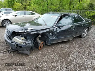 2000 Audi A8 with VIN WAUFL54D6YN009356, listed as a Copart auction lot 58526965 with Not provided miles and Non repairable. Bid and sale history available at DreamBid. Image 1.