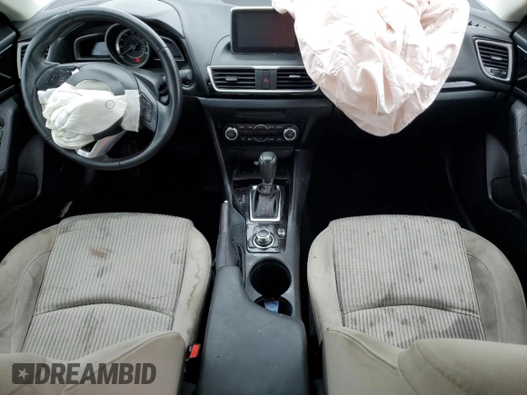 2016 Mazda 3 i Touring with VIN 3MZBM1W73GM271887, listed as a Copart auction lot 56525755 with 97,891 mi miles and Salvage title. Bid and sale history available at DreamBid. Image 8.