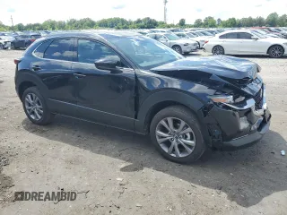 2025 Mazda CX-30 S Premium with VIN 3MVDMBDM3SM753468, listed as a Copart auction lot 55766585 with 3,051 mi miles and Salvage title. Bid and sale history available at DreamBid. Image 4.