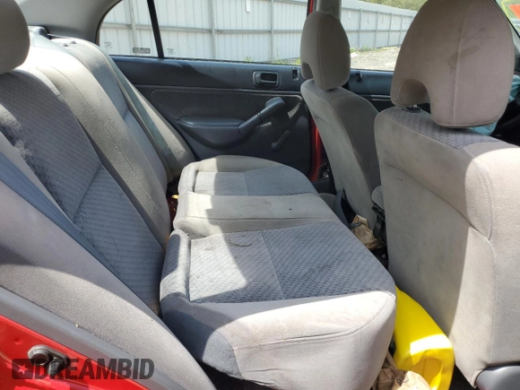 2005 Honda Civic VP z VIN 1HGES163X5L028984, wystawiony jako Copart lot #55120255 z przebiegiem Nie podano mil oraz Szkoda całkowita • Salvage title. Historia ofert i sprzedaży dostępna na DreamBid. Obrazek 10.