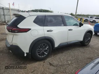 2023 Nissan Rogue S with VIN 5N1BT3AAXPC823693, listed as a Copart auction lot 63245025 with 20,506 mi miles and Clean title. Bid and sale history available at DreamBid. Image 3.