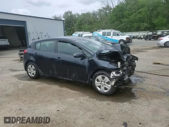 2017 Kia Forte5 LX with VIN KNAFK5A85H5706866, listed as a Copart auction lot 52030735 with 179,000 mi miles and Salvage Title. Bid and sale history available at carsss.com. Image 13.
