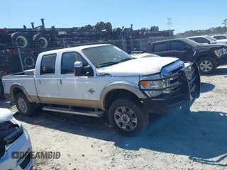 2014 Ford Super Duty F-250 SRW XL with VIN 1FT7W2BT6EEA46152, listed as a IAAI auction lot 41663244 with 358,273 mi miles. Bid and sale history available at carsss.com. Image 13.