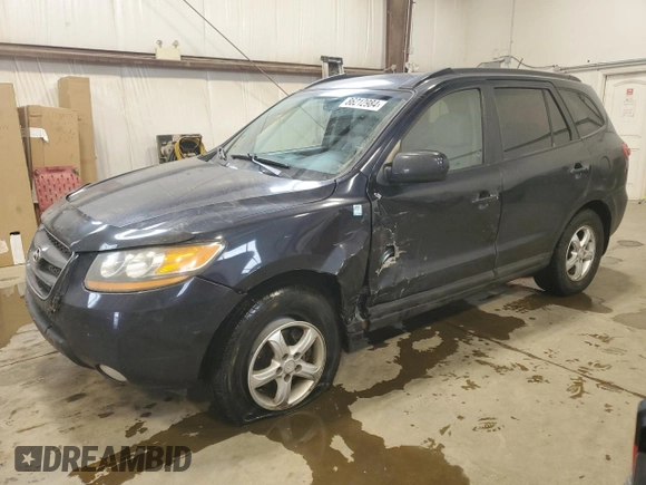 2009 Hyundai Santa Fe GL with VIN 5NMSG73E79H291789, listed as a Copart auction lot 86212984 with 249,365 mi miles and Salvage title. Bid and sale history available at DreamBid. Image 1.