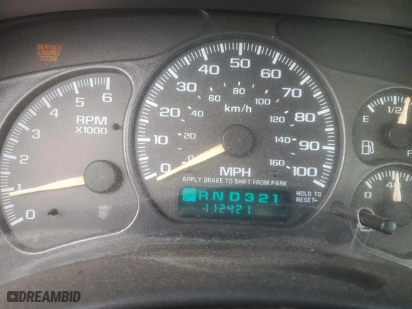 2001 Chevrolet Silverado 1500 with VIN 2GCEC19W911357533, listed as a Copart auction lot 44224455 with 112,421 mi miles and Salvage Title. Bid and sale history available at carsss.com. Image 9.