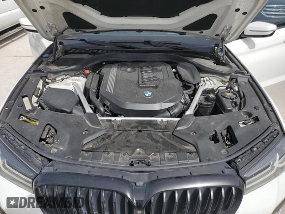 2021 BMW 5 Series 540i with VIN WBA53BJ02MWW89420, listed as a Copart auction lot 47662075 with 58,680 mi miles and Salvage Title. Bid and sale history available at DreamBid. Image 11.