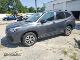 2020 Subaru Forester Premium with VIN JF2SKAJC9LH454983, listed as a Copart auction lot 60787875 with 65,365 mi miles and Salvage title. Bid and sale history available at DreamBid. Image 1.