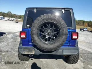 2018 Jeep Wrangler Unlimited Sport z VIN 1C4HJXDN6JW201107, wystawiony jako Copart lot #81801164 z przebiegiem 69 956 mil mil oraz Szkoda całkowita • Salvage title. Historia ofert i sprzedaży dostępna na DreamBid. Obrazek 6.