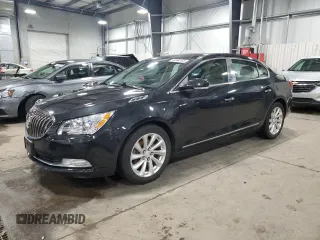 2015 Buick LaCrosse Leather with VIN 1G4GB5G31FF268241, listed as a Copart auction lot 43354155 with 113,499 mi miles and Salvage Title. Bid and sale history available at carsss.com. Image 1.
