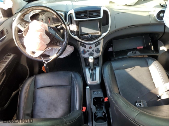 2017 Chevrolet Sonic Premier with VIN 1G1JF5SBXH4119654, listed as a Copart auction lot 46837905 with 139,166 mi miles and Clean Title. Bid and sale history available at carsss.com. Image 8.