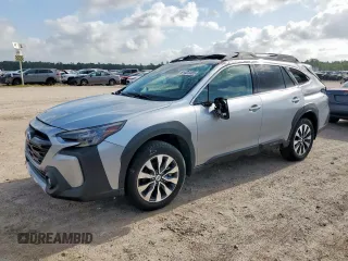 2024 Subaru Outback Touring с VIN 4S4BTAPC0R3106378, выставлен на аукционе Copart как лот 61424485 с пробегом 5 202 миль миль и Списание • Salvage title. История ставок и продаж доступна на DreamBid. Изображение 1.